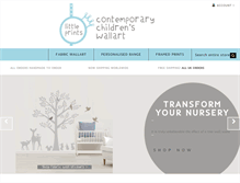 Tablet Screenshot of littleprints.net